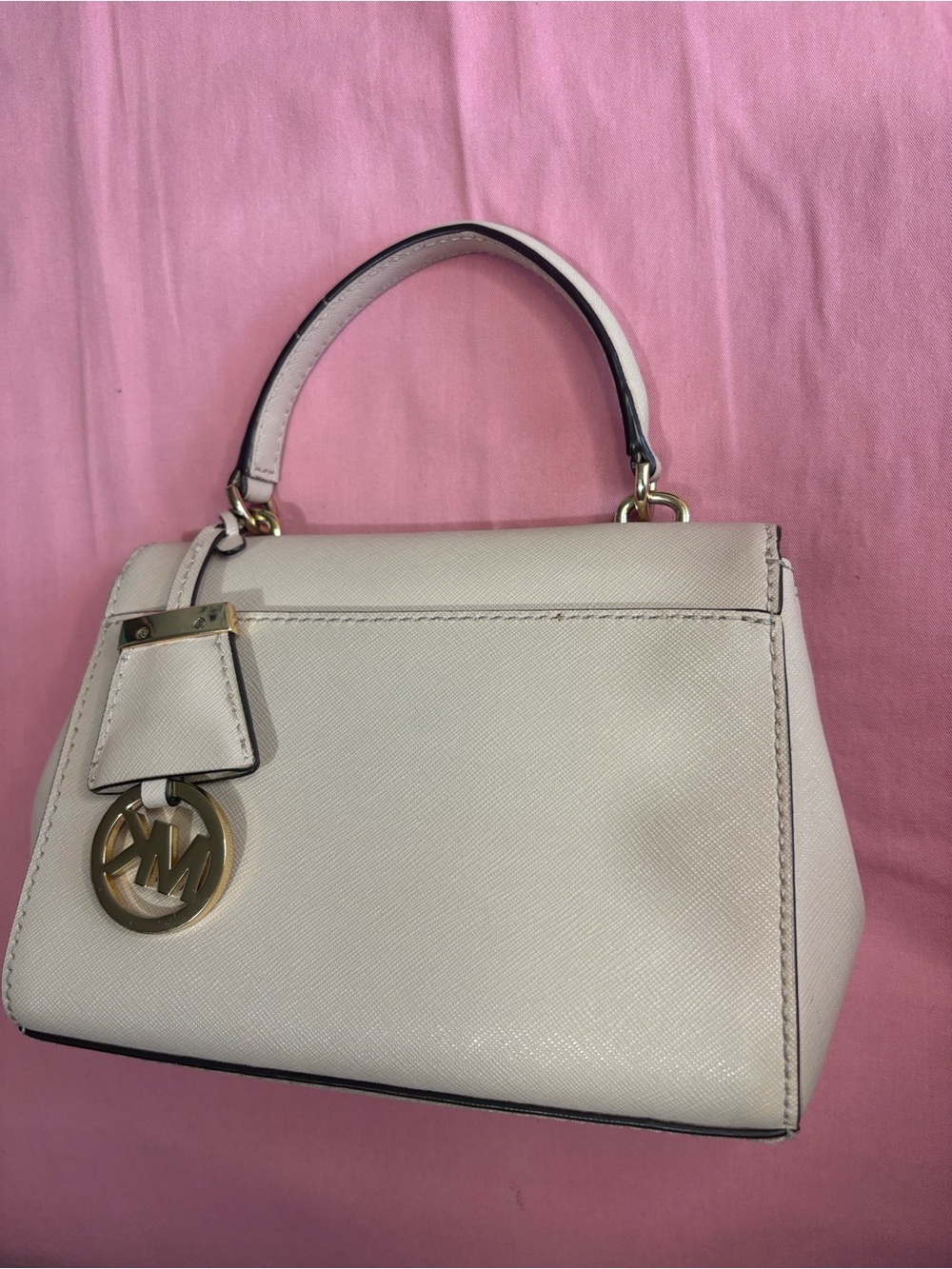 Michael Kors Pink Ava Mini Top-Handle Crossbody - Picture 7 of 16